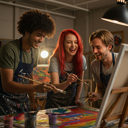 draw picture together